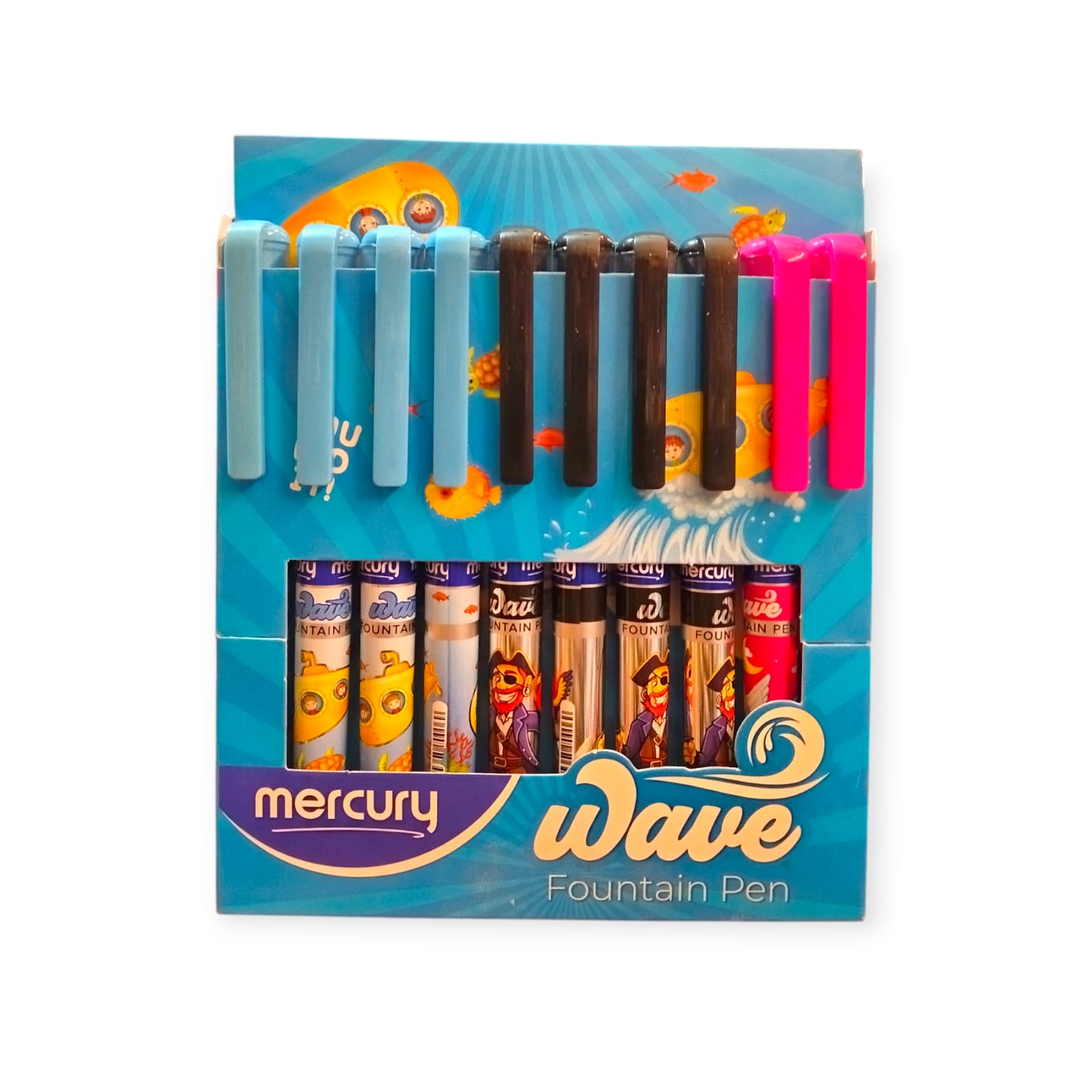 MERCURY WAVE FOUNTAIN PEN (1x10)